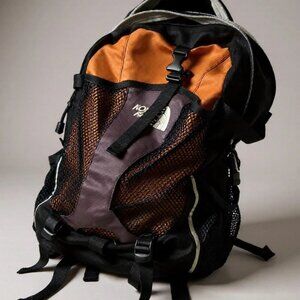 The North Face Recon Backpack – Orange & Black, Gently Used